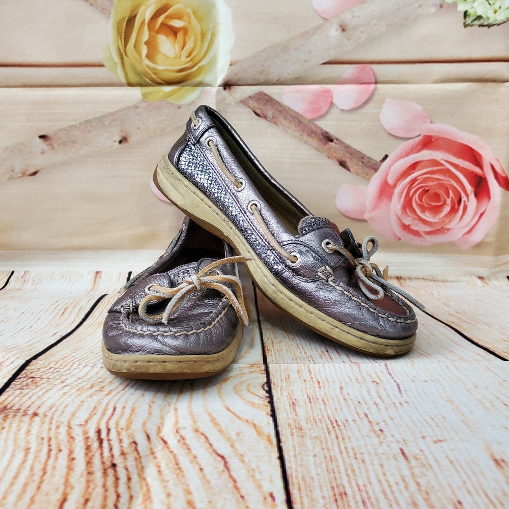 Sperry Sparkly Slip Ons